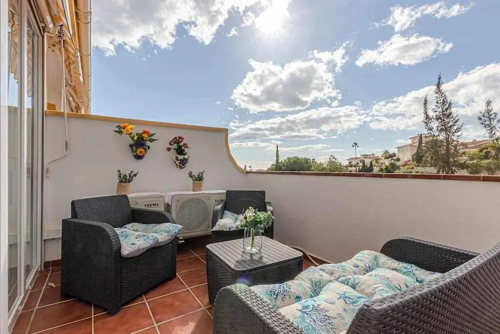 797Holidayrentals- Apartamento En Torremuelle Con Terraza Y Piscina Benalmadena